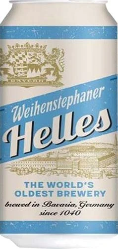 Weihenstephan Helles 4pk Can