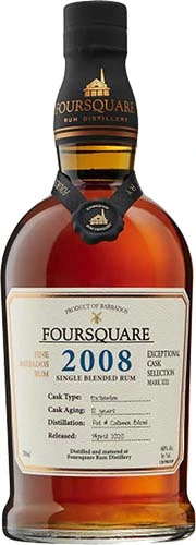 Foursquare 2008 Single Blended Rum