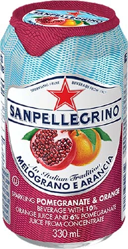 San Pellegrino Pomegranate/orange 6pk