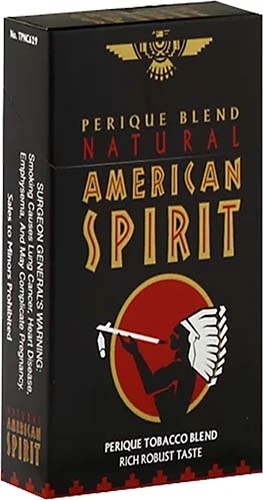 American Spirit Black Perique Pk