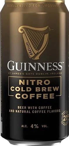 Guinness Nitro Cb Coffee 4pk Can