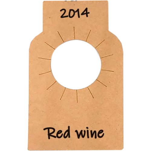 Cellar/gift Tags & Dry Marker For Wine Bottles