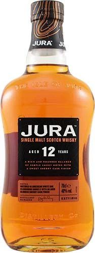 Isle Of Jura 12 Year Old Scotch Whiskey