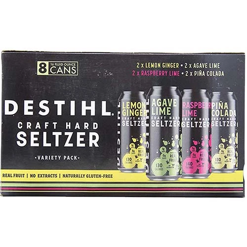 Destihl Hard Seltzer Vty 8pk Cn