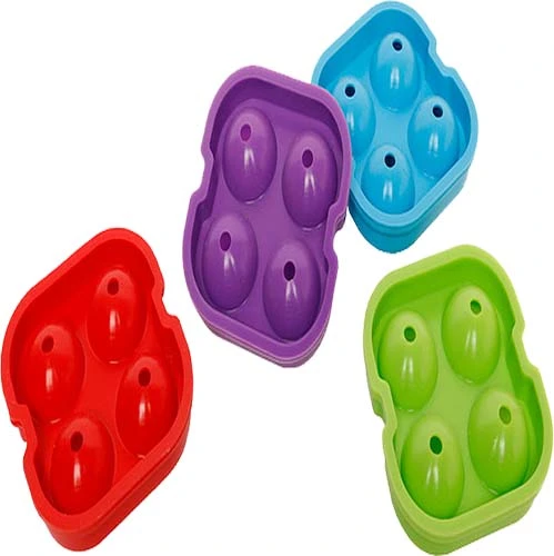 Kolorae Silicone 4 Ball Ice Tray