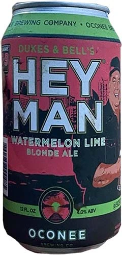 Oconee Hey Man  Watermelon Lime Ale 6pk Cn