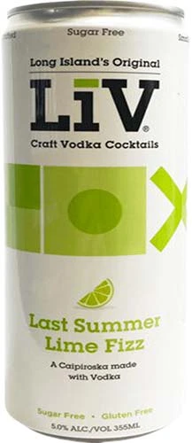 Liv Last Summer Lime Fizz Rtd 4pk