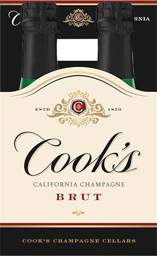 Cook's 4pk Brut