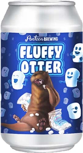 Pontoon Fluffy Otter 4pk Cn