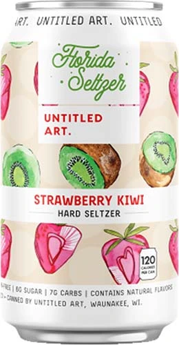 Untitled Art Strawberry Kiwi Seltzer 6pk