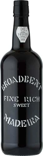 Broadbent  Fine And Rich  Sweet Madeira  Portugal