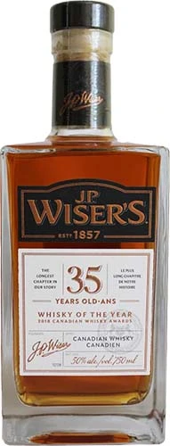 J.p. Wiser's-35 Yr