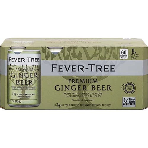 Fever Tree Ginger Beer Cans