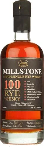 Millstone 100 Rye Whiskey