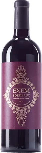 Exem Merlot/cab Bordeaux 18