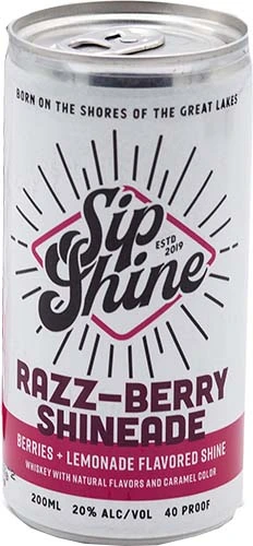 Sip Shine Razz-berry Shineade 4pk