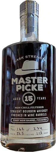 Master Picke Boone County 15yr Cask Strength Cab Finish