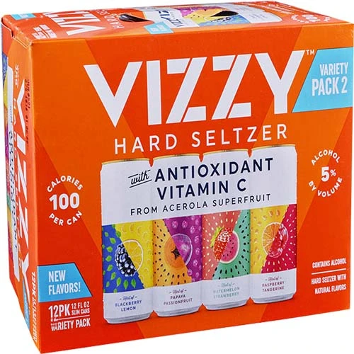 Vizzy Seltzer Variety #2 12pk