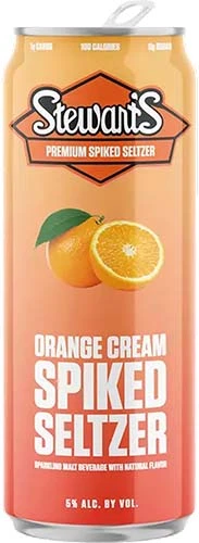 Stewart's Spiked Orange Cream Soda 4pk