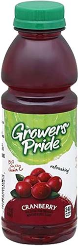 Growers Pride Cranberry Juice 14oz