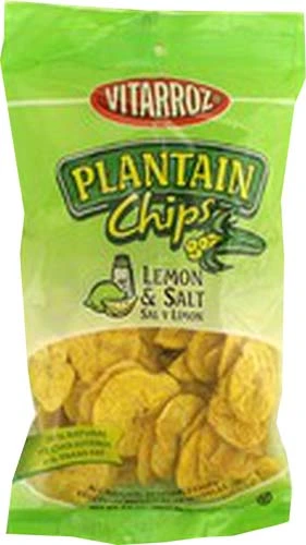 Vitarroz Plantain Lemon/salt Chips