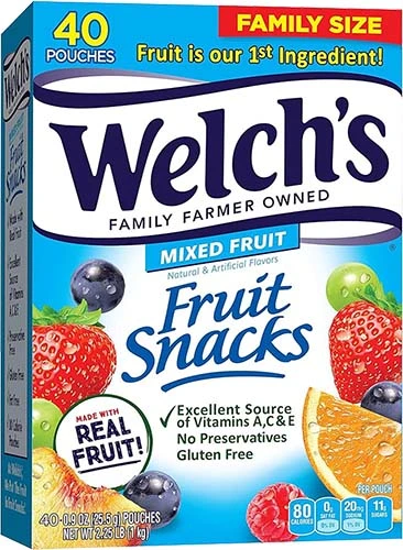 Welchs Mixed Fruit Snack