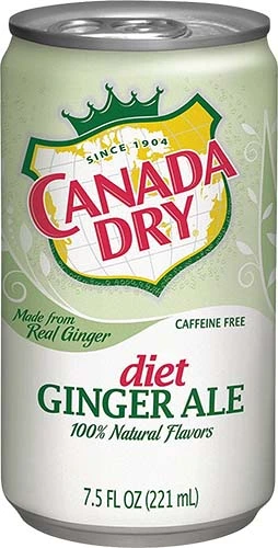 Canada Dry Zero Ginger 6pkc