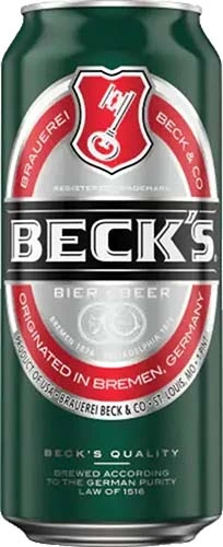 Beck's Lager Cans