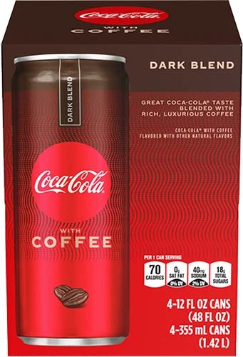 Coke Coffee 4pk