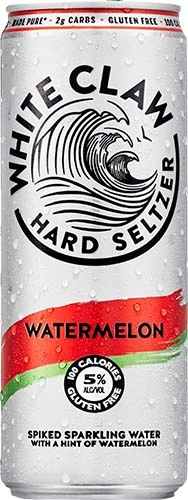 White Claw Watermelon 6pk Gl Fr Il 12oz Can