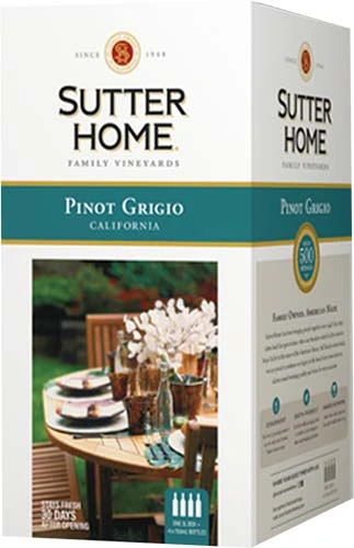 Sutter Home Pinot Grigio White Wine