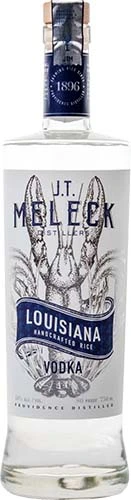 Jt Meleck  Rice Vodka  Louisiana  750ml