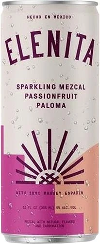 Elenita Mezcal Rtd Passionfruit Paloma 4pk