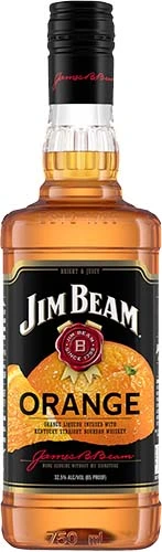 Jim Beam Orange Liqueur With Kentucky Straight Bourbon Whiskey