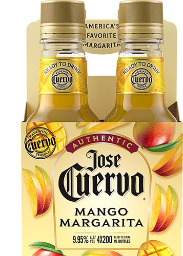 Cuervo Rtd Mango Marg 4 Pk