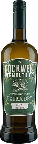 Rockwell Dry Vermouth Bianco 750ml