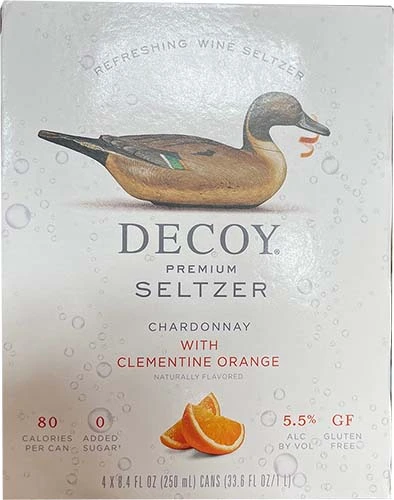 Decoy Seltzer With Clementine & Chardonnay