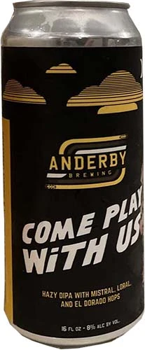 Anderby Come Play With Us Iipa 16oz 4pk Cn