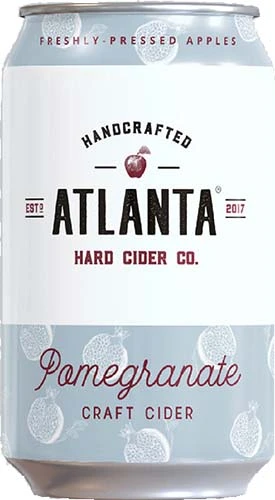 Atl Hard Cider Pomegranate 4pk