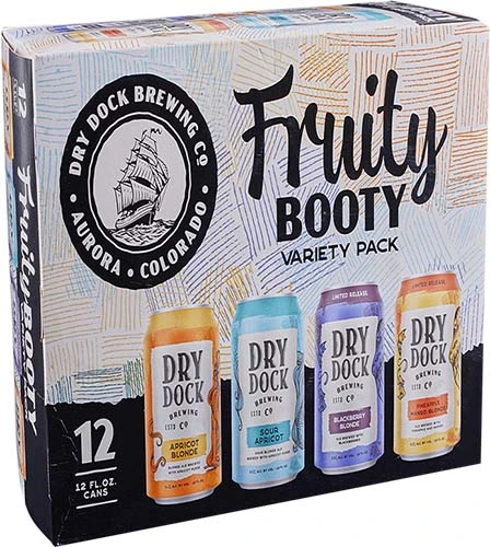 Dry Dock Fruity Booty 12 Pk Cans