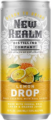 New Realm Rtd Lemondrop 4pk Cn