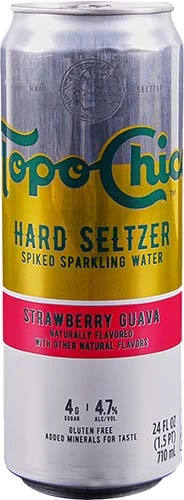 Topo Chico Strawberry Guava Hard Seltzer 24oz