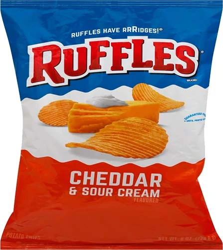 Ruffles                        Cheddar & Sour Cr