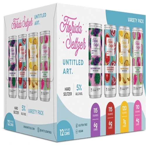 Untitled Art Florida Seltzer Variety Pack