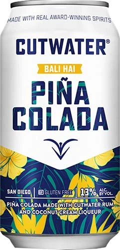 Cutwater 4pk Pina Colada Rtd