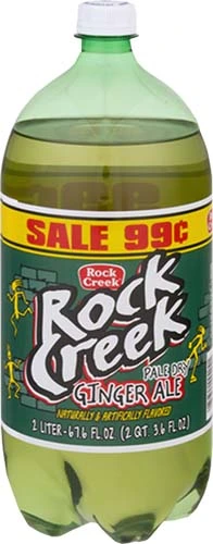 Rock Creek Ginger Ale 20oz 6pk