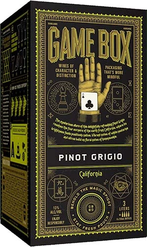 Game Box Pinot Grigio 3lt Box