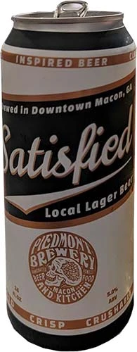 Piedmont Brewing Satisfied Lager 4pk