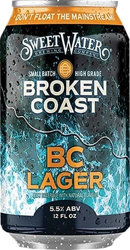 Sweetwater Broken Coast Lager 6pk Cn