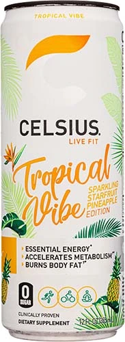 Celsius Trop Vibe 12 Oz Can